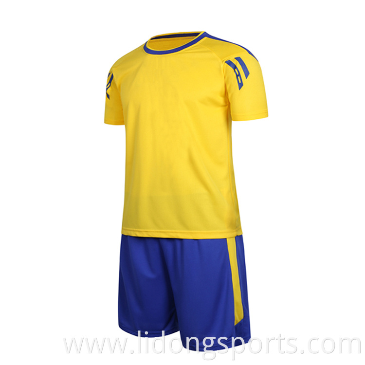 Quick Dry Shirts Jersey Kits Custom Soccer Wear Football T Shirt Football Team For Mens